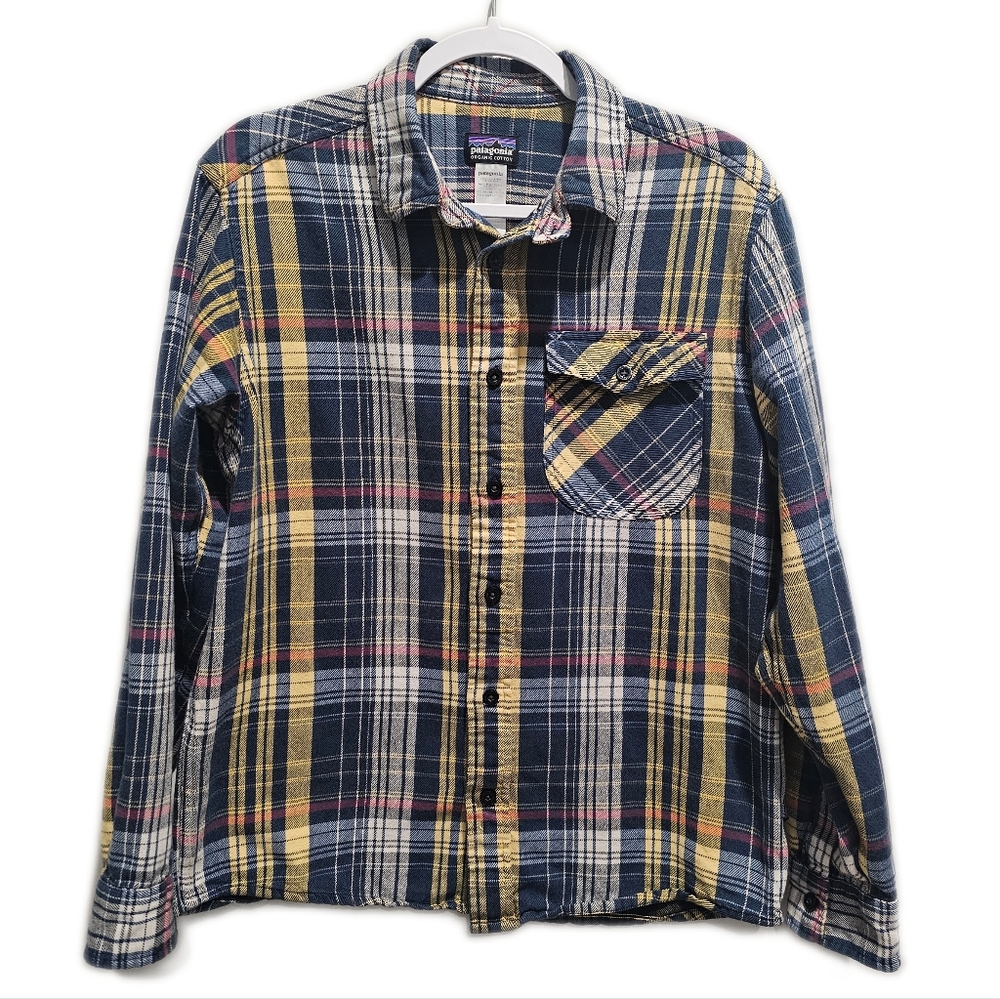 Patagonia Organic Cotton Plaid Shirt Medium